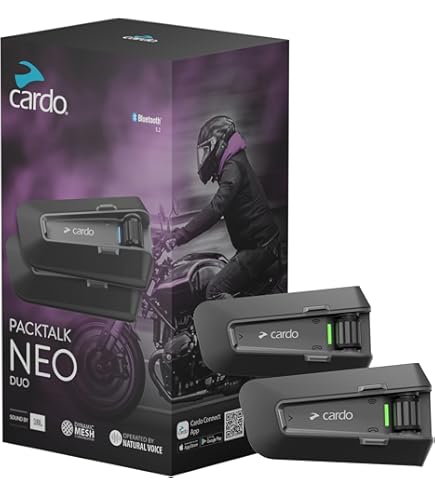 Cardo Packtalk Bold Duo Bluetoothインカム2個組 Amazon.co.jp: cardo（カルド） PACKTALK BOLD JBL DUO パックトーク